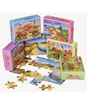 Mini Dino Puzzles (Include 12 Units)