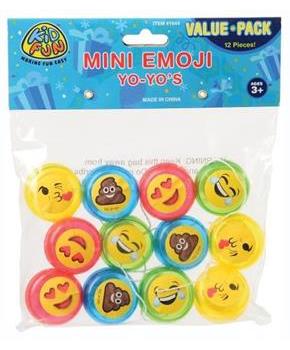 Mini Smile Yo-Yos (Include 12 Units)