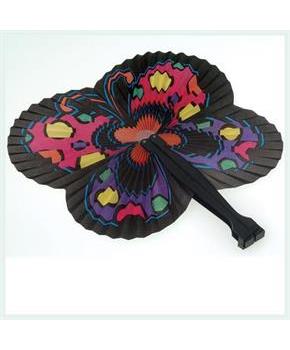 Butterfly Folding Fans (Include 12 Units)