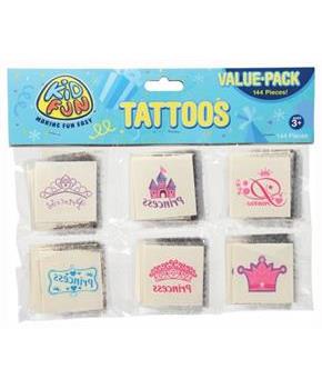Princess Tattoos (Include 144 Units)