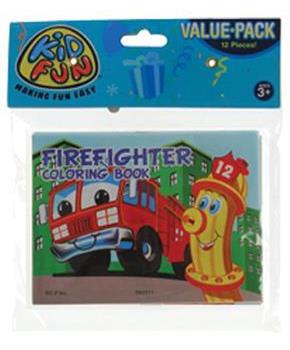Firefighter Coloring Books (Include 12 Units)