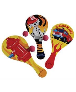 Firefighter Paddle Balls (Include 12 Units)