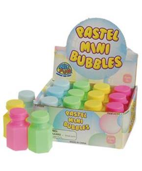 Pastel Mini Bubbles (Include 12 Units)