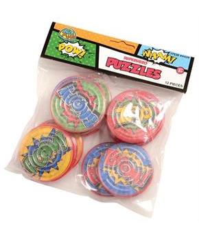 Superhero Puzzles (Include 12 Units)