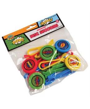 Superhero Disc Shooters (Include 12 Units)