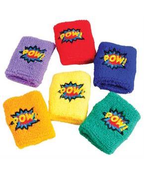 Superhero Wristbands (Include 12 Units)
