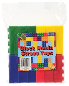 Block Mania Stress Toys (Include 12 Units)