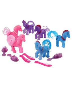 Pony With Comb/6-Sets (Include 6 Units)