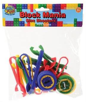 Block Mania Disc Shooters (Include 12 Units)