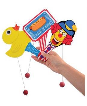 Carnival Paddle Balls (Include 12 Units)