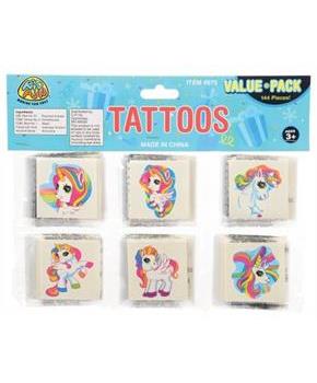 Unicorn Tattoos (Include 144 Units)