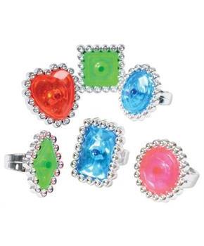 Jumbo Jewel Rings (Include 12 Units)