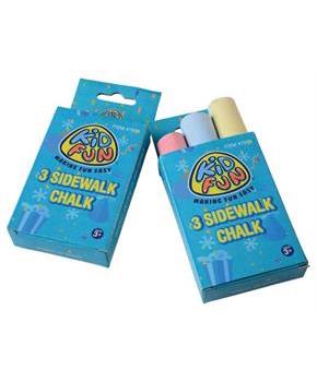 Sidewalk Chalk/3-Bx (Include 12 Units)