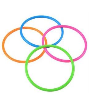 Neon Carnival Rings/5.25 Inch (Include 12 Units)