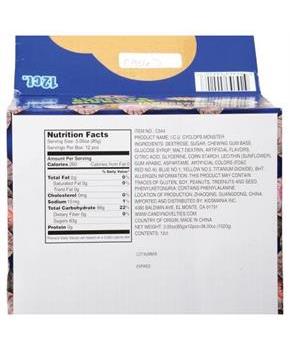 Cyclops Monster Jawbreakers/12-Pc (Include 12 Units)