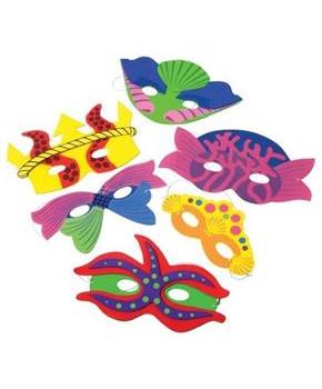 Mermaid Foam Masks (Include 12 Units)