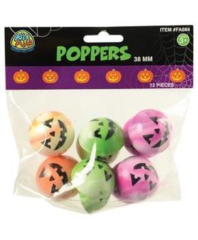 Halloween Poppers/38Mm* (Include 12 Units)