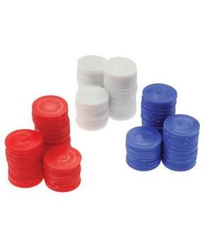 Blue Poker Chips/100-Bg (Include 100 Units)