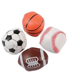 Mini Sports Balls (Include 12 Units)