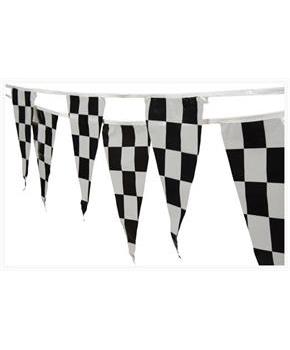 Checker Pennant Black/White (Include 1 Units)