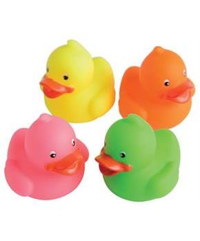 Mini Neon Ducks (Include 12 Units)