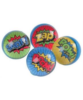 Superhero Bounce Balls/32Mm (Include 12 Units)