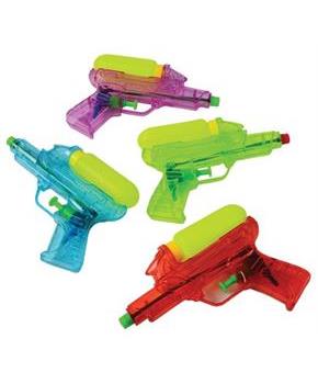 Transparent Squirt Guns W/Tank (Include 12 Units)