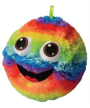 Rainbow Fluffy Ball/9 Inch (Include 1 Units)
