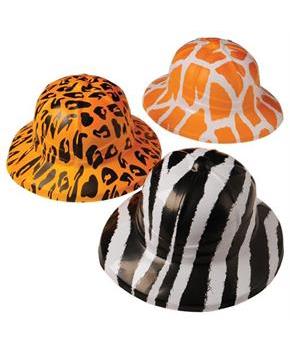 Animal Print Safari Hats (Include 12 Units)