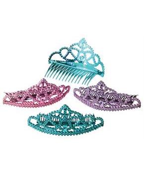 Multicolor Tiara Combs (Include 12 Units)