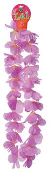 Two Tone Large Petal Leis/Purple (Include 12 Units)