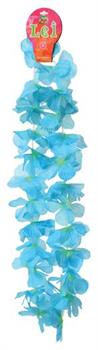 Two Tone Large Petal Leis/Turquoise (Include 12 Units)