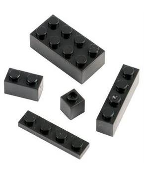 Blocks Assortment Black (Include 1 Units)