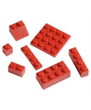 Blocks Assortment Red (Include 1 Units)