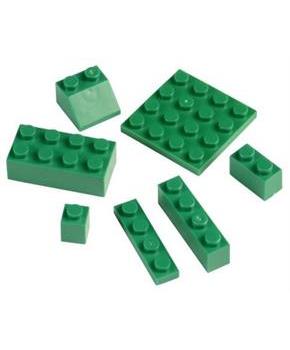 Blocks Assortment Green (Include 1 Units)
