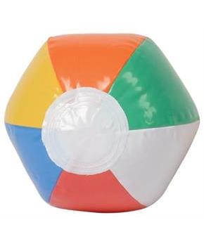 Beachball Inflates/6 In/ 5 In Diam (Include 12 Units)