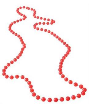 Bead Necklaces/Orange (Include 12 Units)