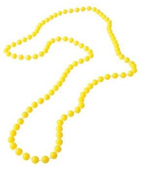 Bead Necklaces/Yellow (Include 12 Units)