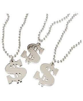Dollar Sign Necklaces (Include 12 Units)