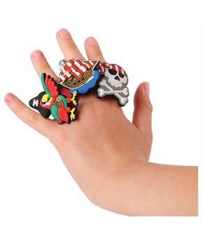 Pirate Rubber Rings (Include 12 Units)