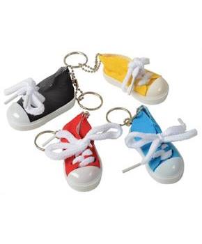 Lace-Up Sneaker Keychains (Include 12 Units)