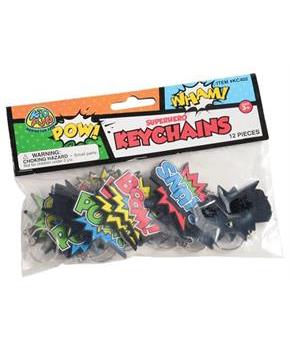 Superhero Keychains (Include 12 Units)
