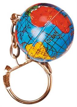Globe Keychains (Include 12 Units)
