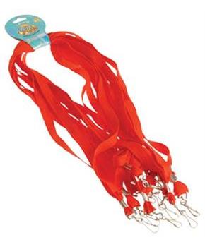 Lanyards/Red (Include 12 Units)