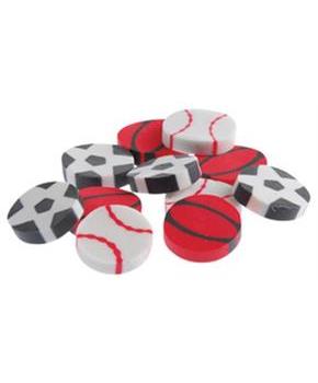 Mini Sport Erasers (Include 144 Units)
