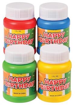 Birthday Mini Bubbles/24-Bx (Include 24 Units)