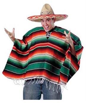 Poncho/Adult (Include 1 Units) Costume