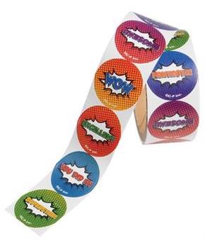 Superhero Stickers (Include 1 Units)