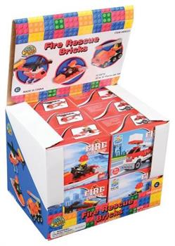 Fire Rescue Bricks/25 To 32-Pcs (Include 12 Units)