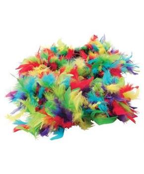 Multicolor Boa/Teal-Hot Pink-Lime Cp (Include 1 Units)